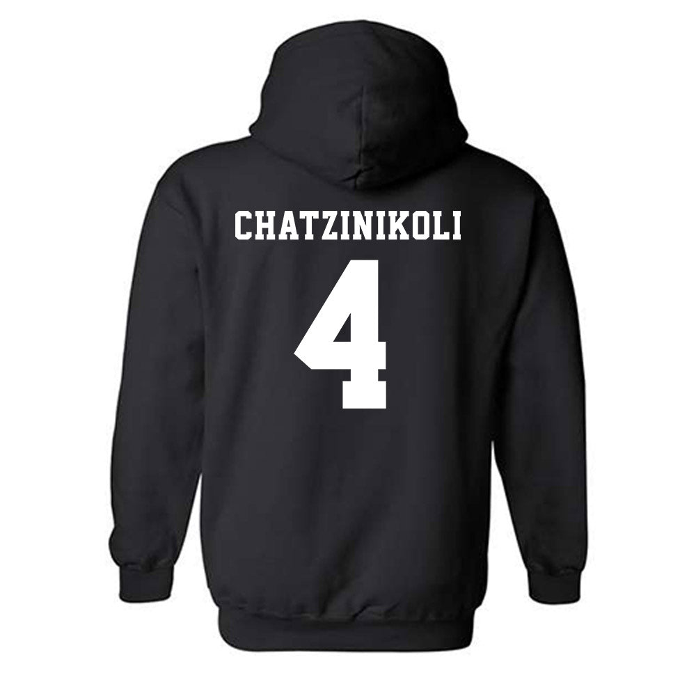 EMich - NCAA Women's Basketball : Eirini Chatzinikoli - Classic Shersey Hooded Sweatshirt-1