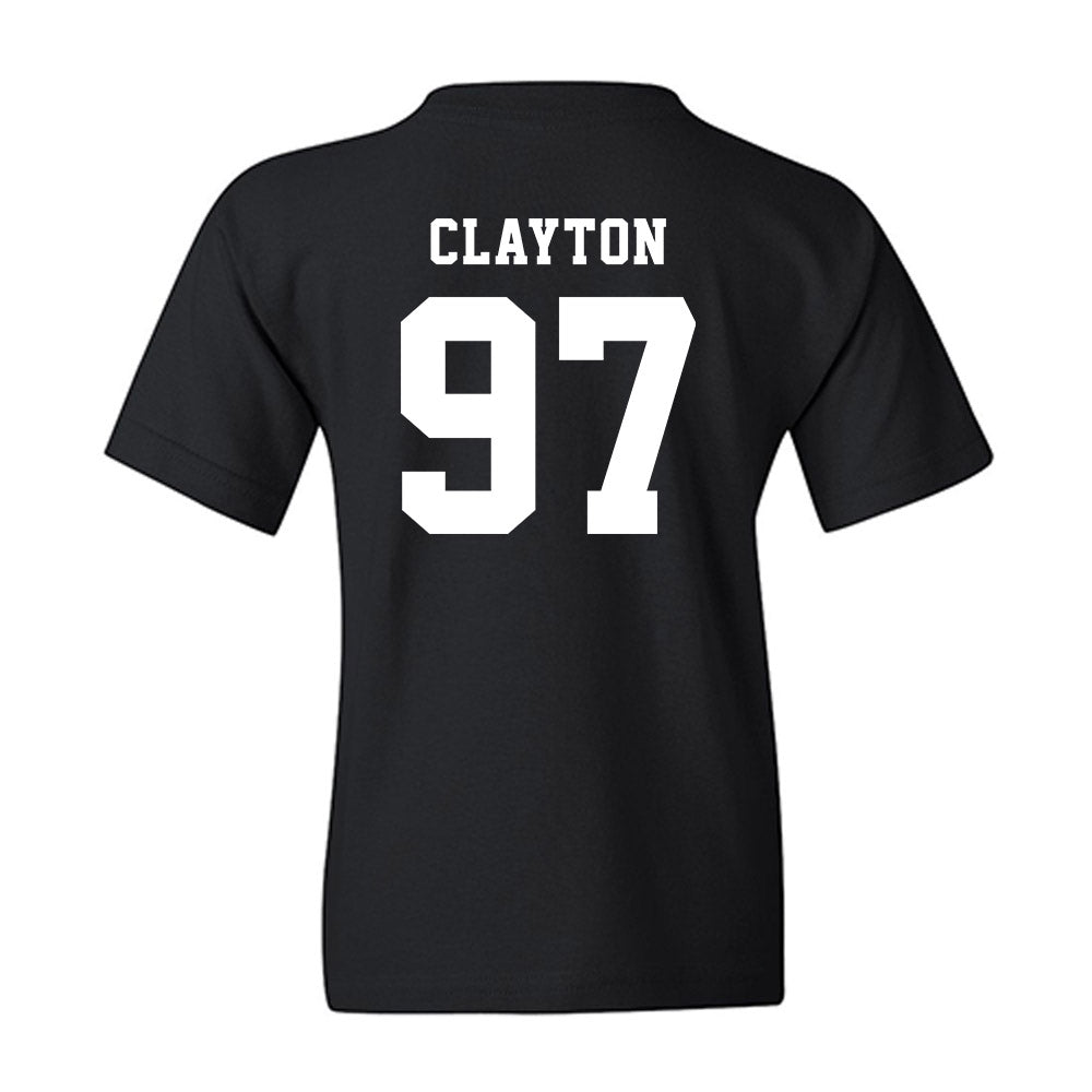 EMich - NCAA Football : Duke Clayton - Classic Shersey Youth T-Shirt-1