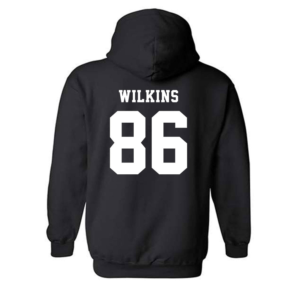EMich - NCAA Football : Dalin Wilkins - Classic Shersey Hooded Sweatshirt-1