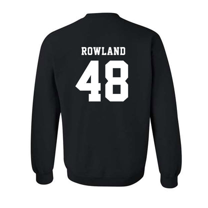 EMich - NCAA Baseball : Ethan Rowland - Classic Shersey Crewneck Sweatshirt-1