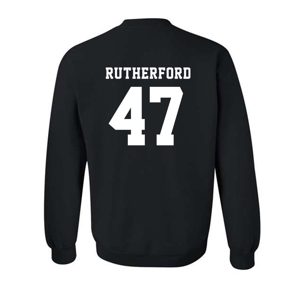EMich - NCAA Baseball : Cal Rutherford - Classic Shersey Crewneck Sweatshirt-1