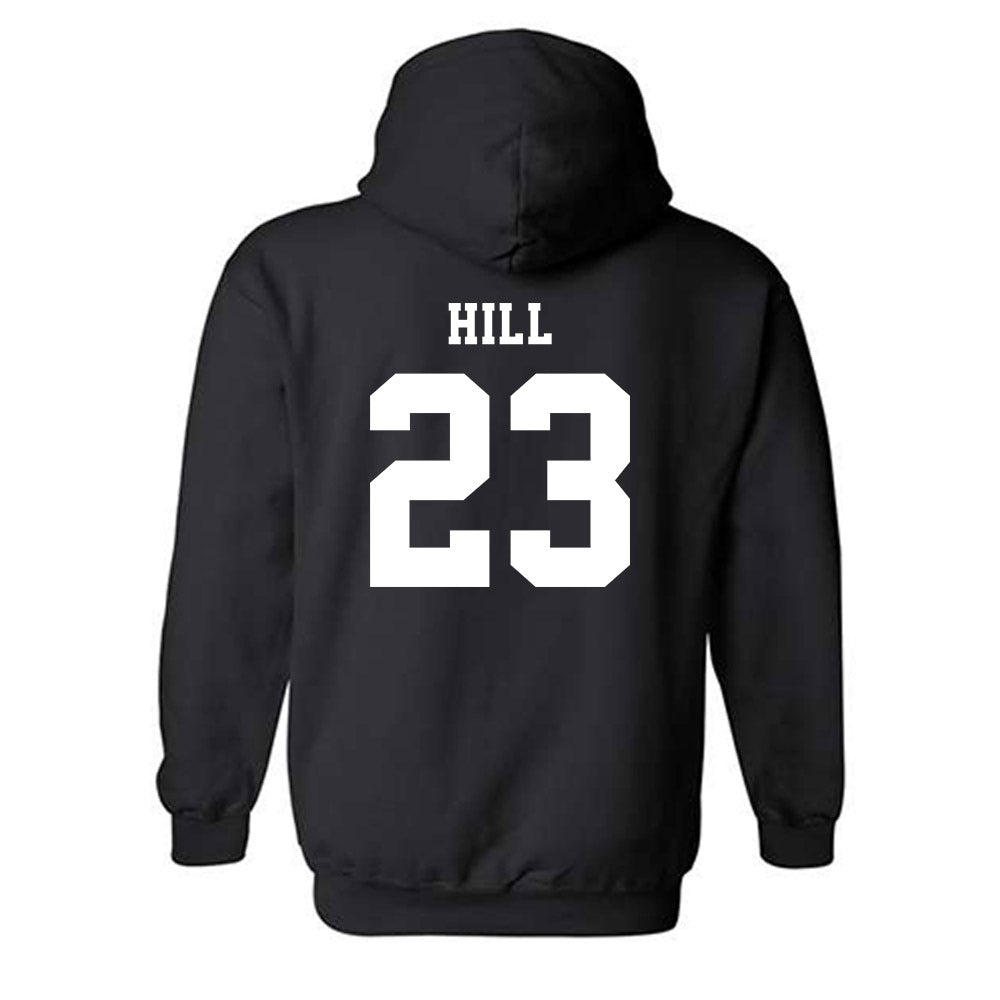 EMich - NCAA Women's Basketball : Peyton Hill - Classic Shersey Hooded Sweatshirt-1