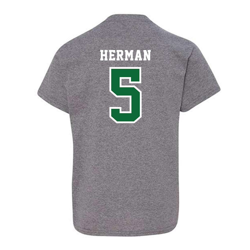 EMich - NCAA Women's Volleyball : Maddie Herman - Classic Shersey Youth T-Shirt-1