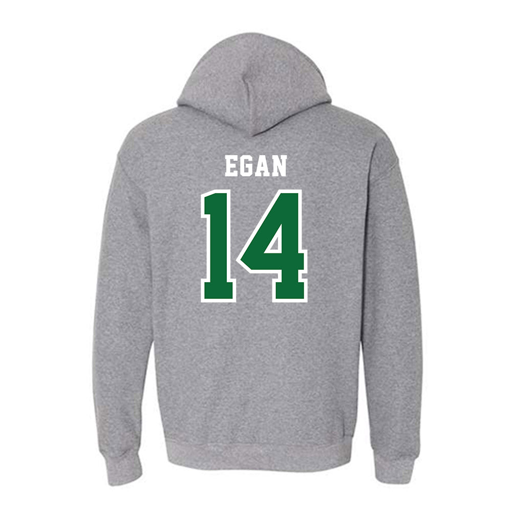 EMich - NCAA Baseball : Cole Egan - Classic Shersey Hooded Sweatshirt-1