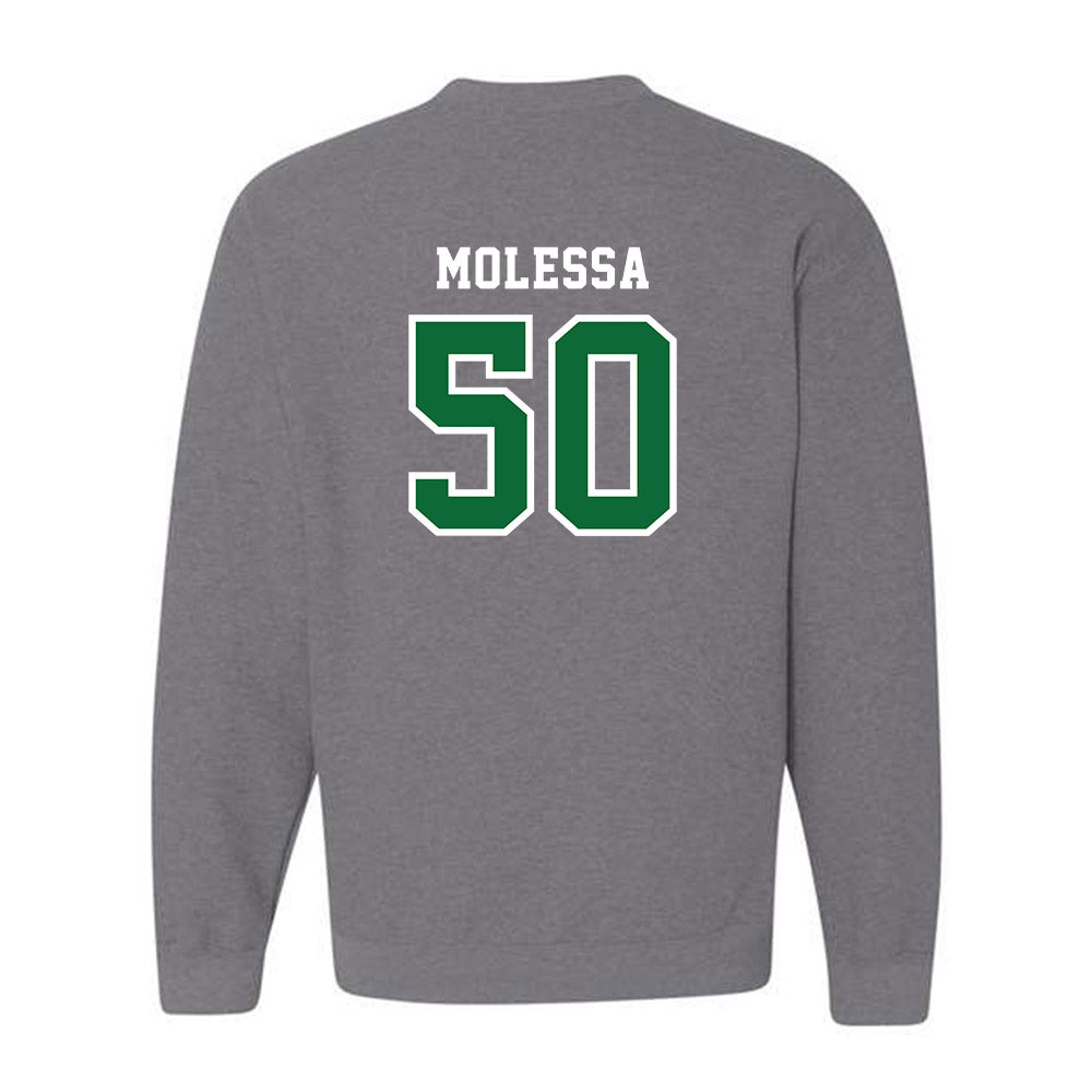 EMich - NCAA Baseball : Leewood Molessa - Classic Shersey Crewneck Sweatshirt-1
