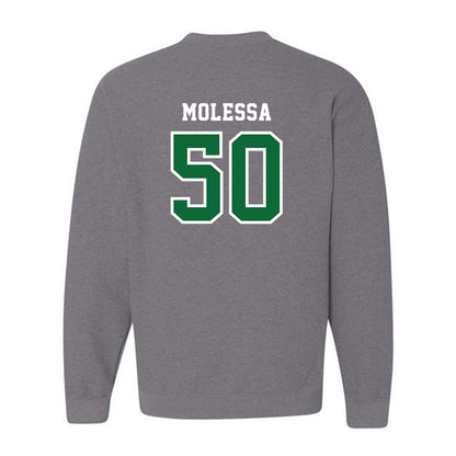 EMich - NCAA Baseball : Leewood Molessa - Classic Shersey Crewneck Sweatshirt-1