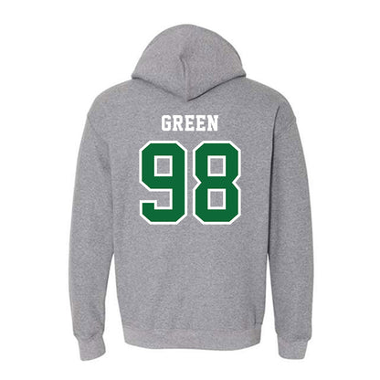 EMich - NCAA Football : Donovan Green - Classic Shersey Hooded Sweatshirt-1