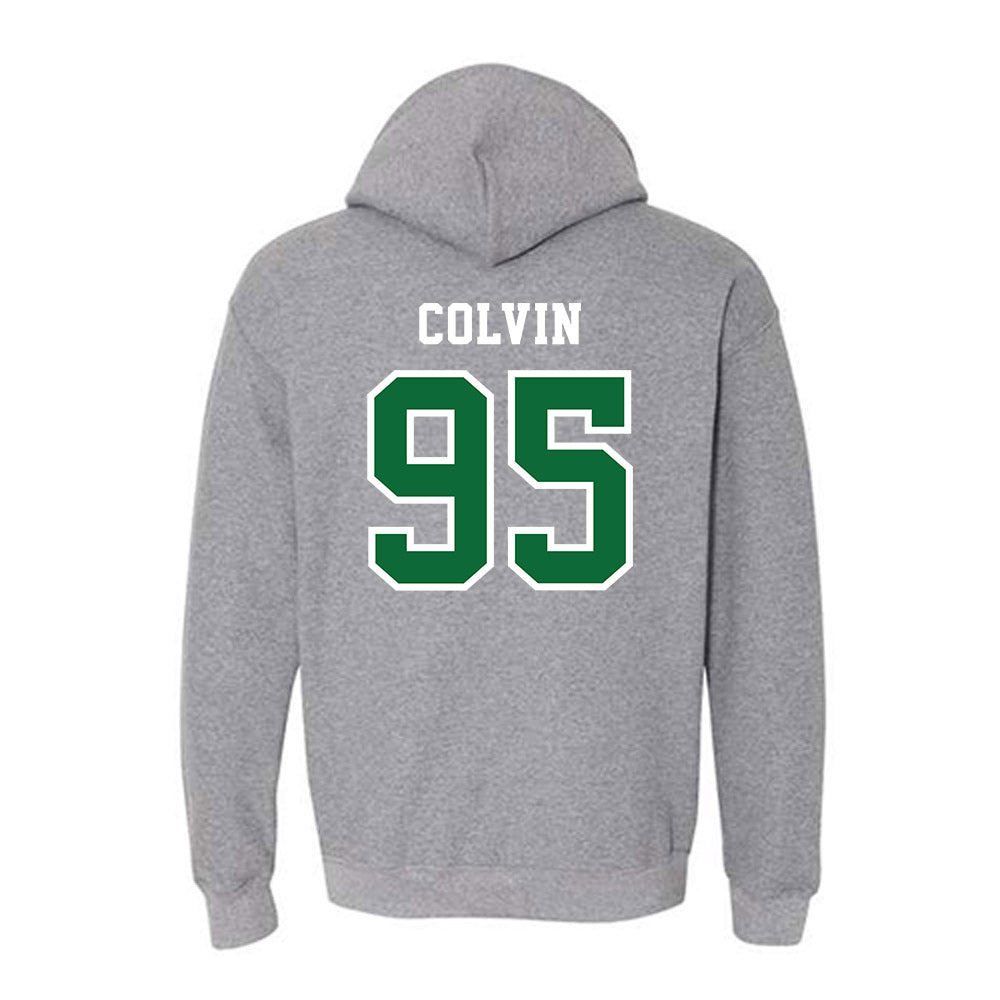 EMich - NCAA Football : Milan Colvin - Classic Shersey Hooded Sweatshirt-1