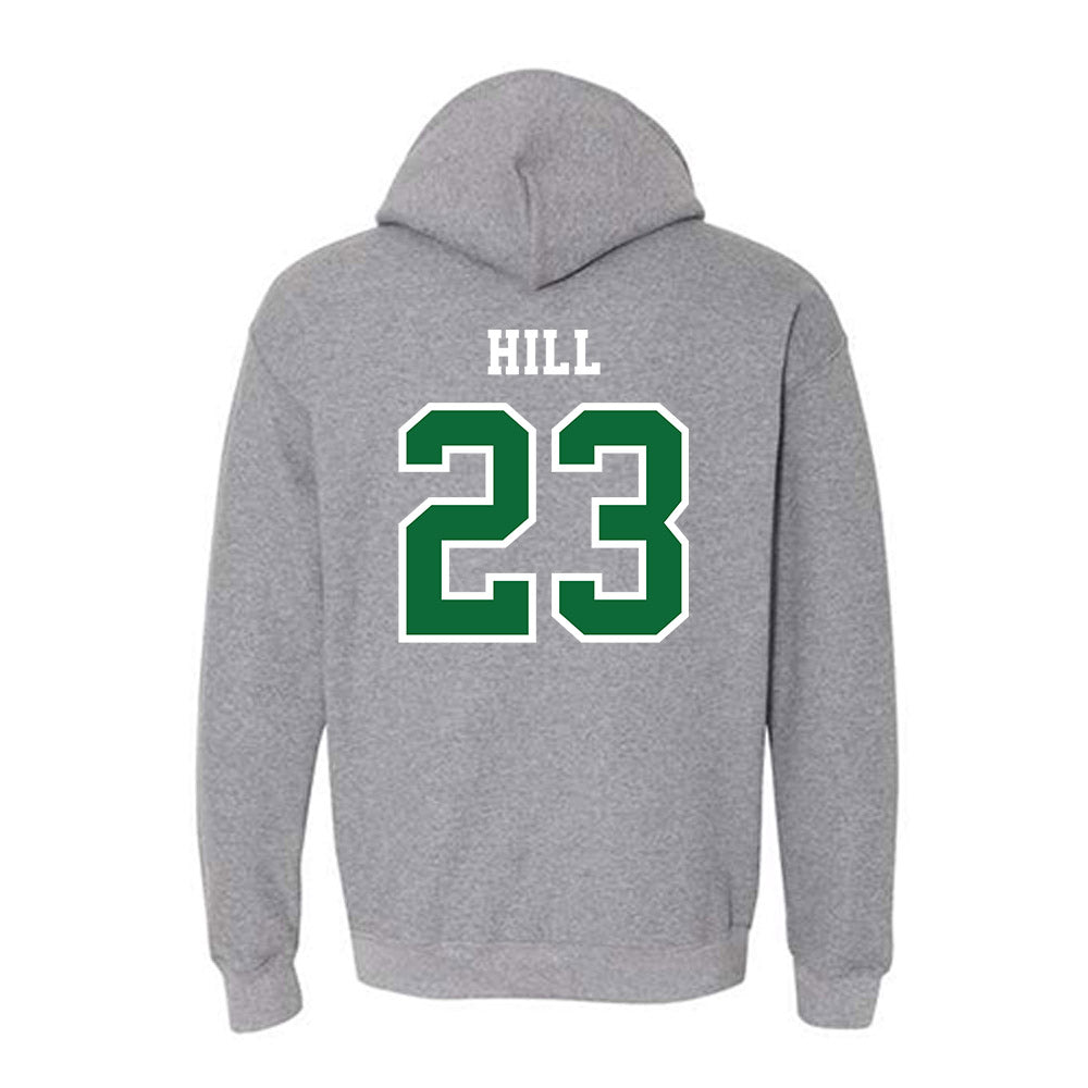 EMich - NCAA Women's Basketball : Peyton Hill - Classic Shersey Hooded Sweatshirt-1