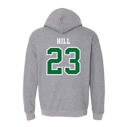 EMich - NCAA Women's Basketball : Peyton Hill - Classic Shersey Hooded Sweatshirt-1