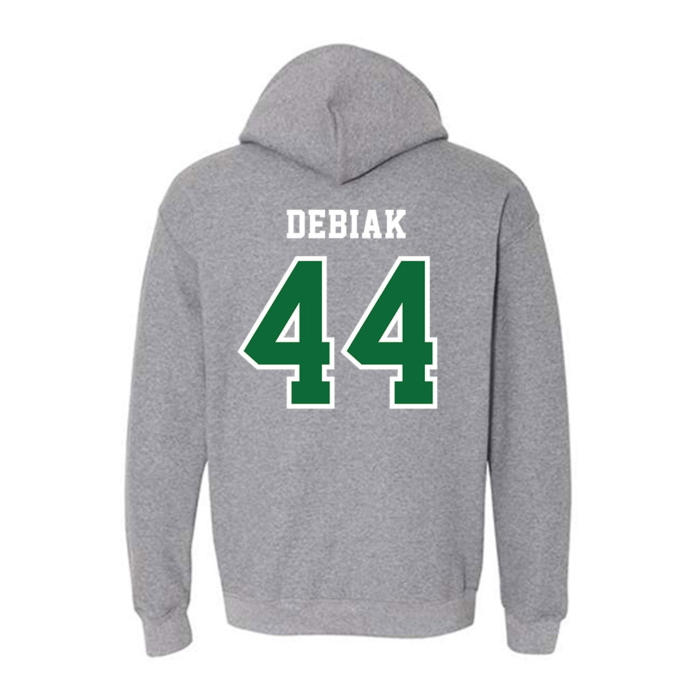 EMich - NCAA Football : Mark Debiak - Classic Shersey Hooded Sweatshirt-1