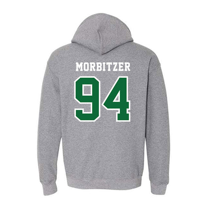 EMich - NCAA Football : Jason Morbitzer - Classic Shersey Hooded Sweatshirt-1