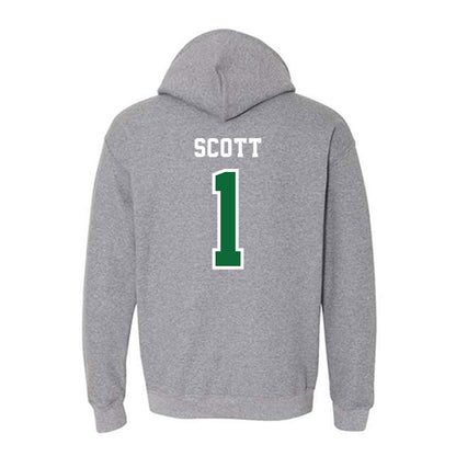 EMich - NCAA Football : Joshua Scott - Classic Shersey Hooded Sweatshirt-1