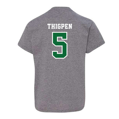 EMich - NCAA Baseball : Phillip Thigpen - Classic Shersey Youth T-Shirt-1