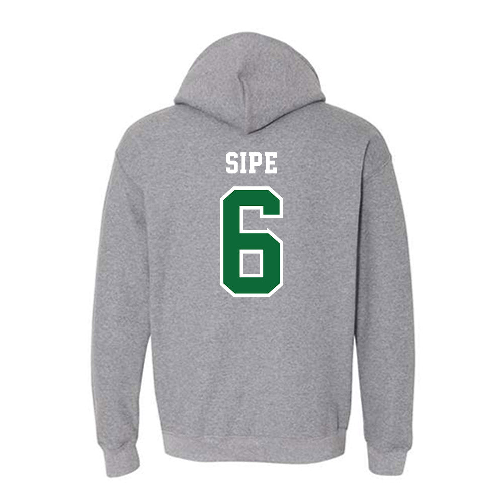 EMich - NCAA Women's Volleyball : Madelyn Sipe - Classic Shersey Hooded Sweatshirt-1
