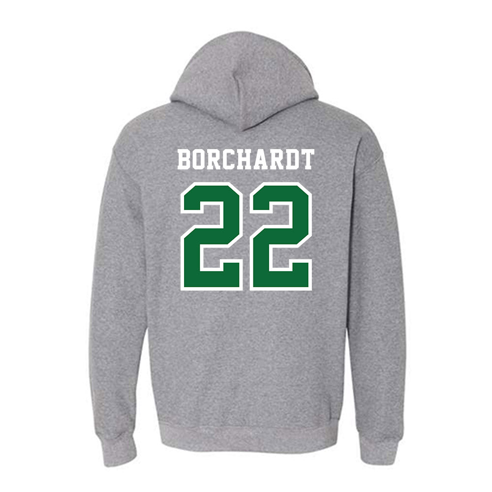 EMich - NCAA Baseball : Nathan Borchardt - Classic Shersey Hooded Sweatshirt-1