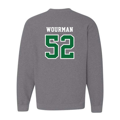 EMich - NCAA Football : Richardo Wourman - Classic Shersey Crewneck Sweatshirt-1