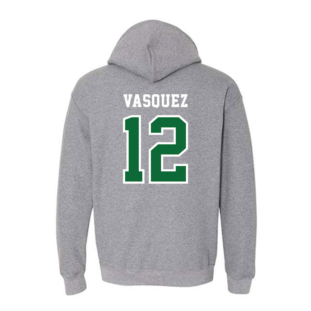 EMich - NCAA Football : Jesse Vasquez - Classic Shersey Hooded Sweatshirt-1