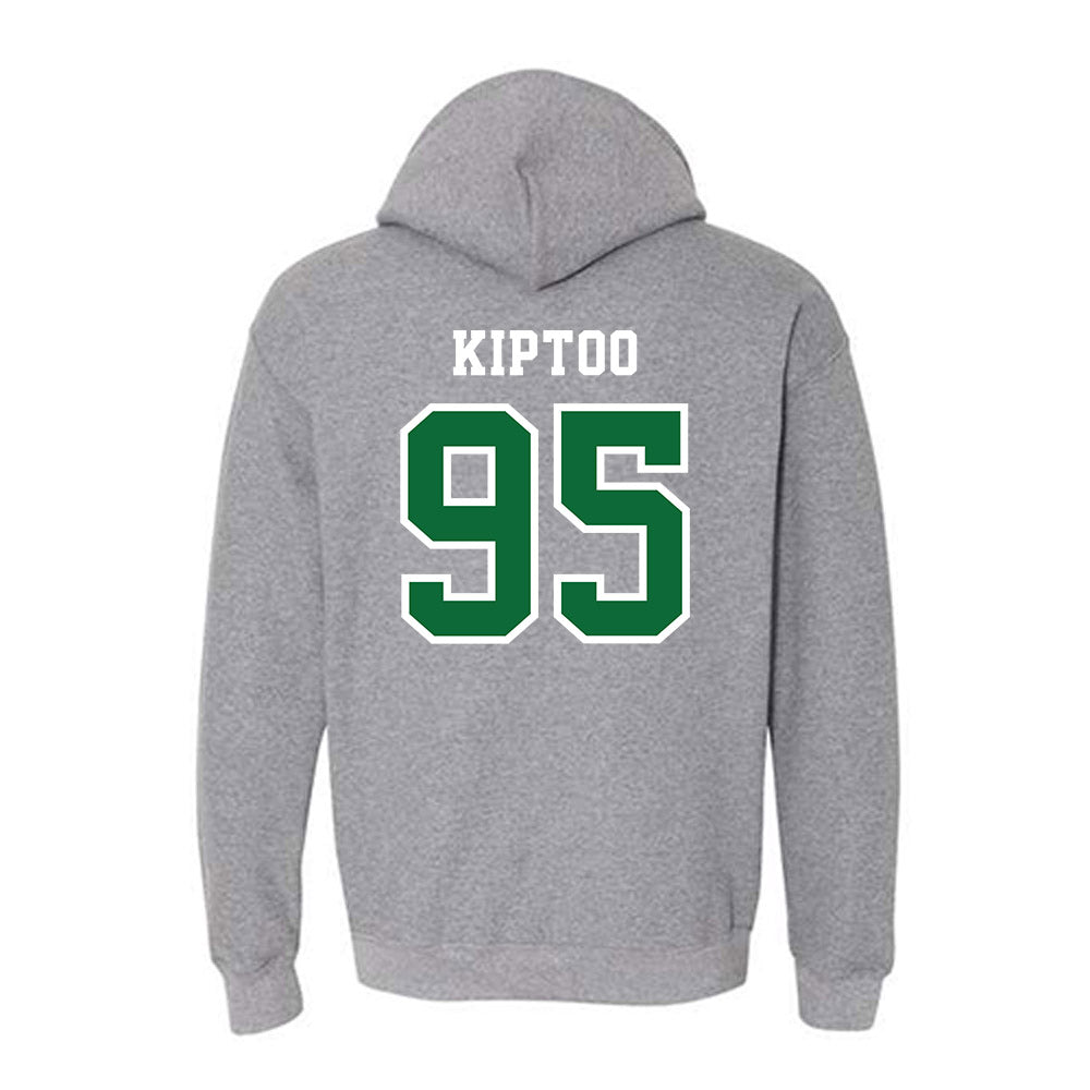 EMich - NCAA Football : Christian Kiptoo - Classic Shersey Hooded Sweatshirt-1