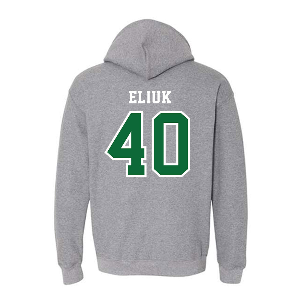 EMich - NCAA Football : Bryce Eliuk - Classic Shersey Hooded Sweatshirt-1