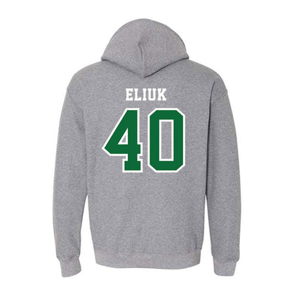 EMich - NCAA Football : Bryce Eliuk - Classic Shersey Hooded Sweatshirt-1