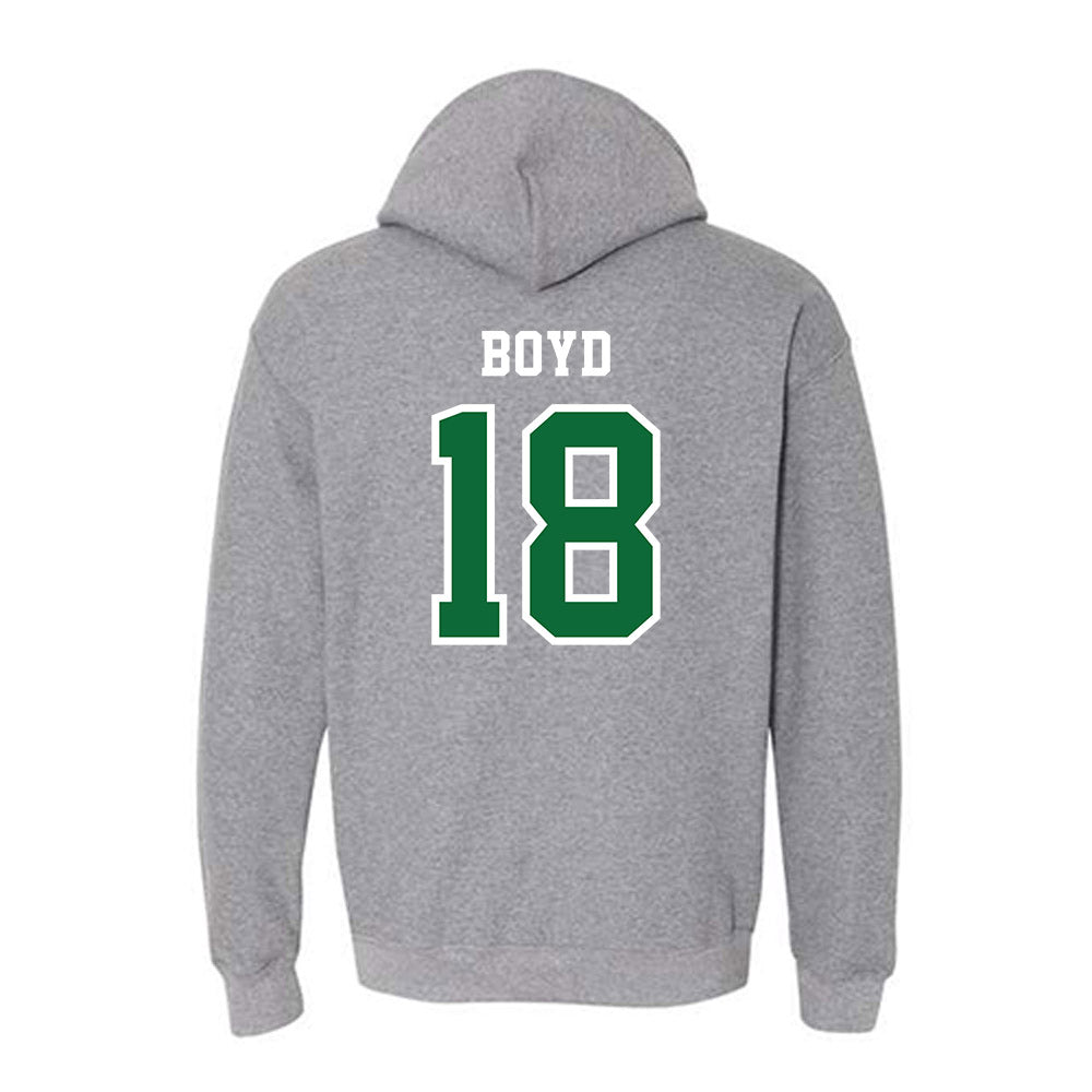 EMich - NCAA Football : Dior Boyd - Classic Shersey Hooded Sweatshirt-1