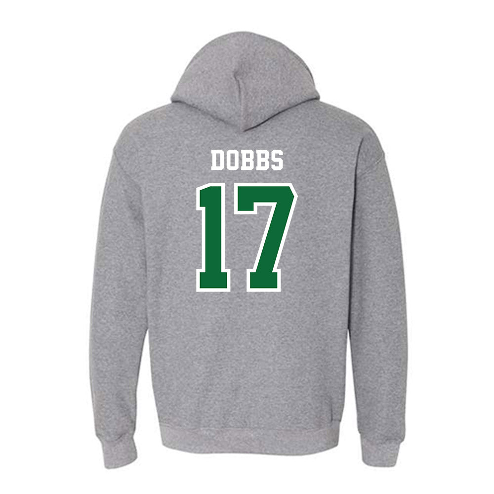 EMich - NCAA Football : Caleb Dobbs - Classic Shersey Hooded Sweatshirt-1