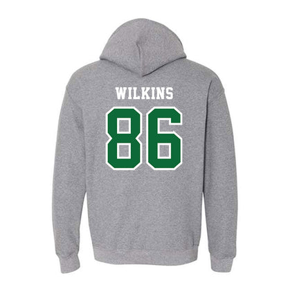 EMich - NCAA Football : Dalin Wilkins - Classic Shersey Hooded Sweatshirt-1