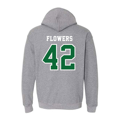 EMich - NCAA Football : Jonah Flowers - Classic Shersey Hooded Sweatshirt-1