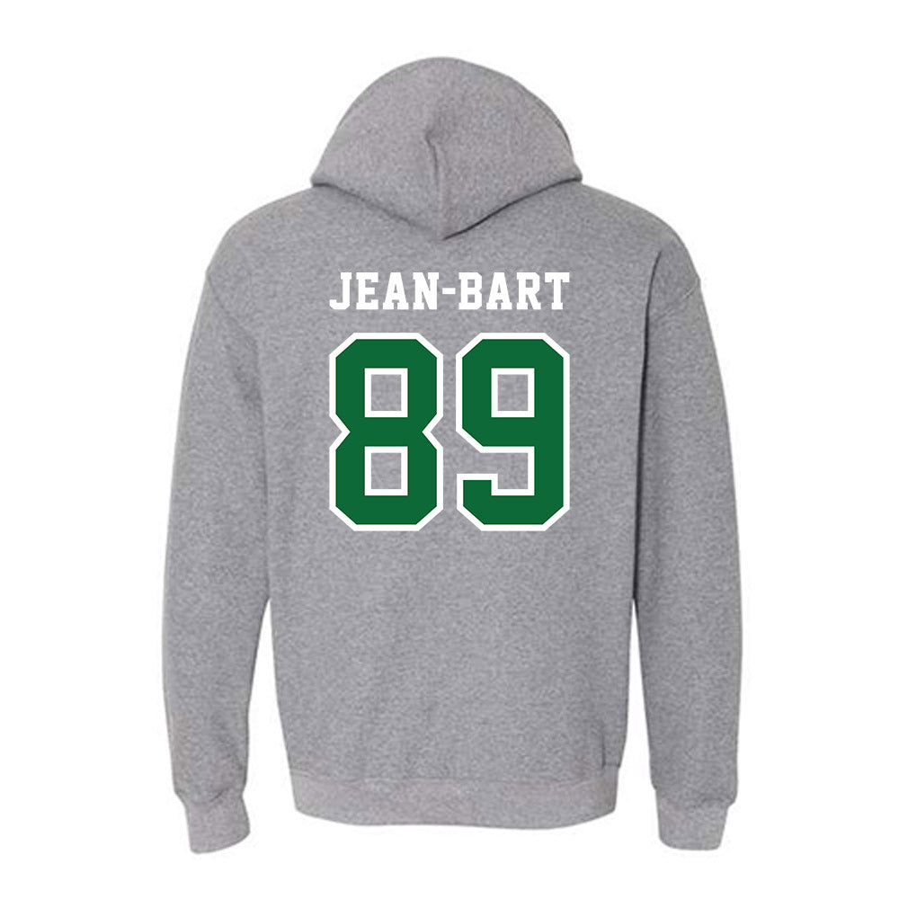 EMich - NCAA Football : Carl Jean-bart - Classic Shersey Hooded Sweatshirt-1