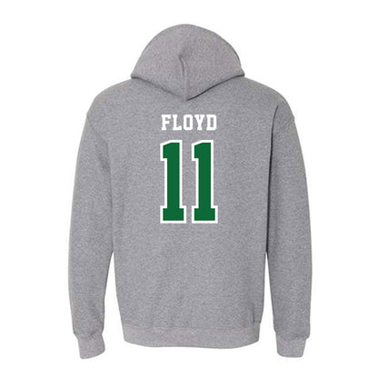 EMich - NCAA Football : Antonio Floyd - Classic Shersey Hooded Sweatshirt-1