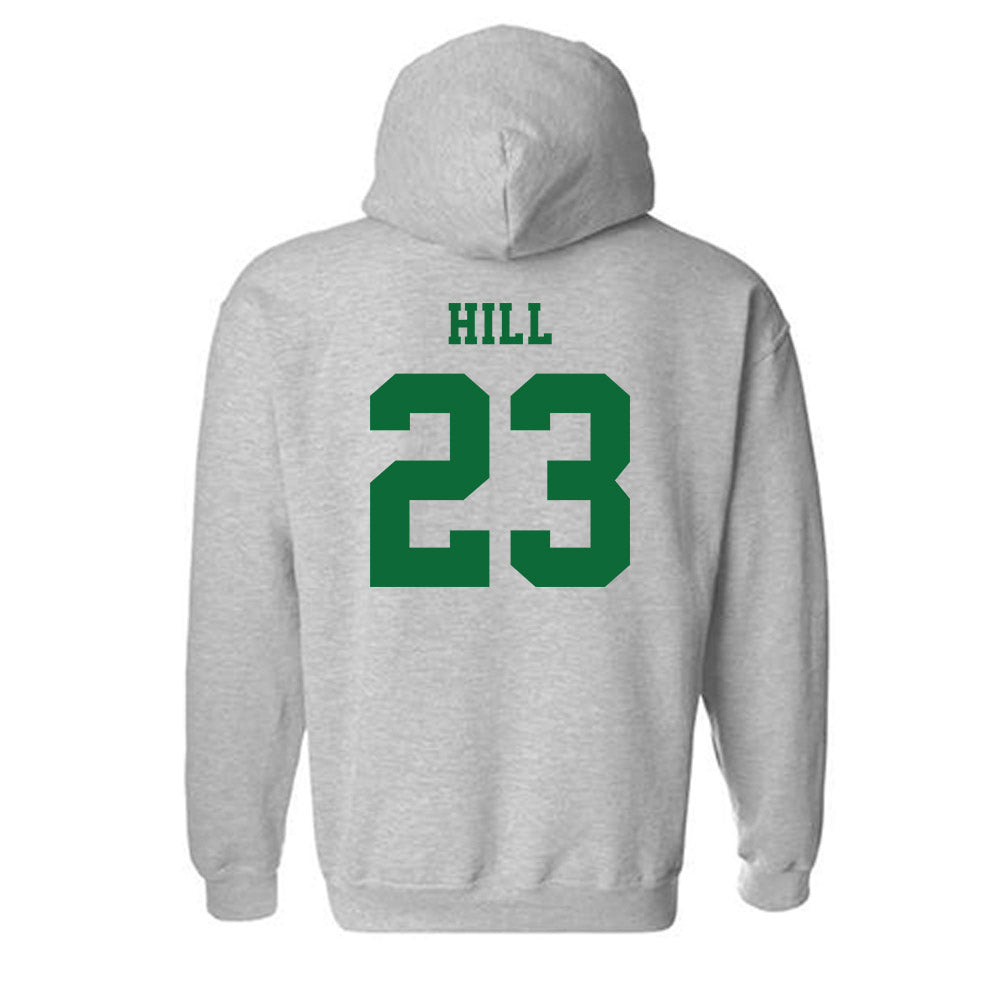 EMich - NCAA Women's Basketball : Peyton Hill - Classic Shersey Hooded Sweatshirt-1