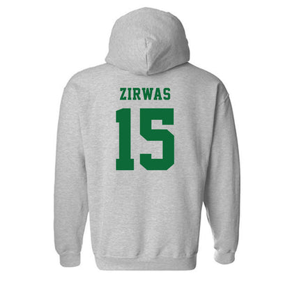 EMich - NCAA Baseball : Devan Zirwas - Classic Shersey Hooded Sweatshirt-1