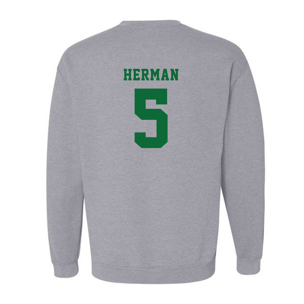 EMich - NCAA Women's Volleyball : Maddie Herman - Classic Shersey Crewneck Sweatshirt-1