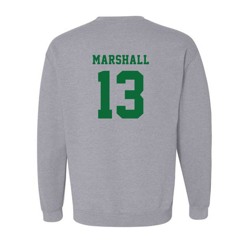 EMich - NCAA Football : Jason Marshall - Classic Shersey Crewneck Sweatshirt-1