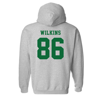 EMich - NCAA Football : Dalin Wilkins - Classic Shersey Hooded Sweatshirt-1