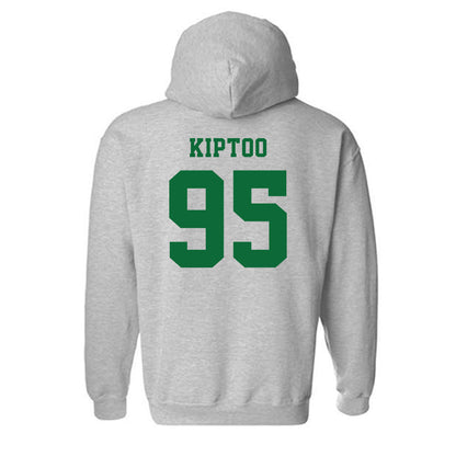 EMich - NCAA Football : Christian Kiptoo - Classic Shersey Hooded Sweatshirt-1