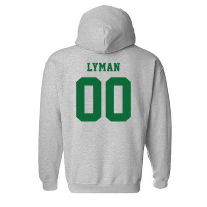 EMich - NCAA Football : Nate Lyman - Classic Shersey Hooded Sweatshirt-1
