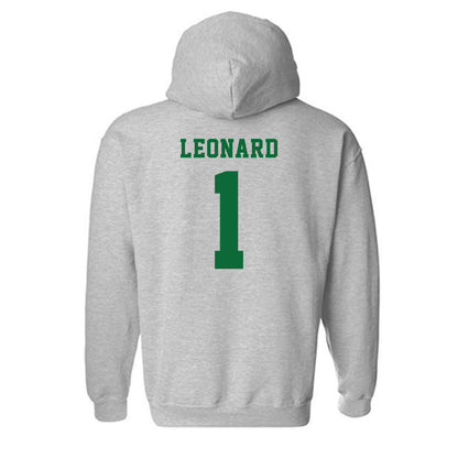 EMich - NCAA Baseball : Jake Leonard - Classic Shersey Hooded Sweatshirt-1