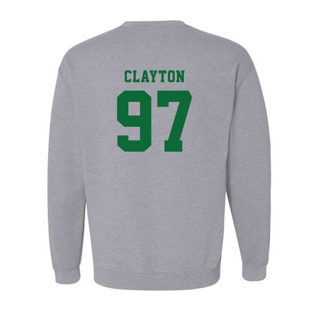 EMich - NCAA Football : Deterrius Clayton - Classic Shersey Crewneck Sweatshirt-1