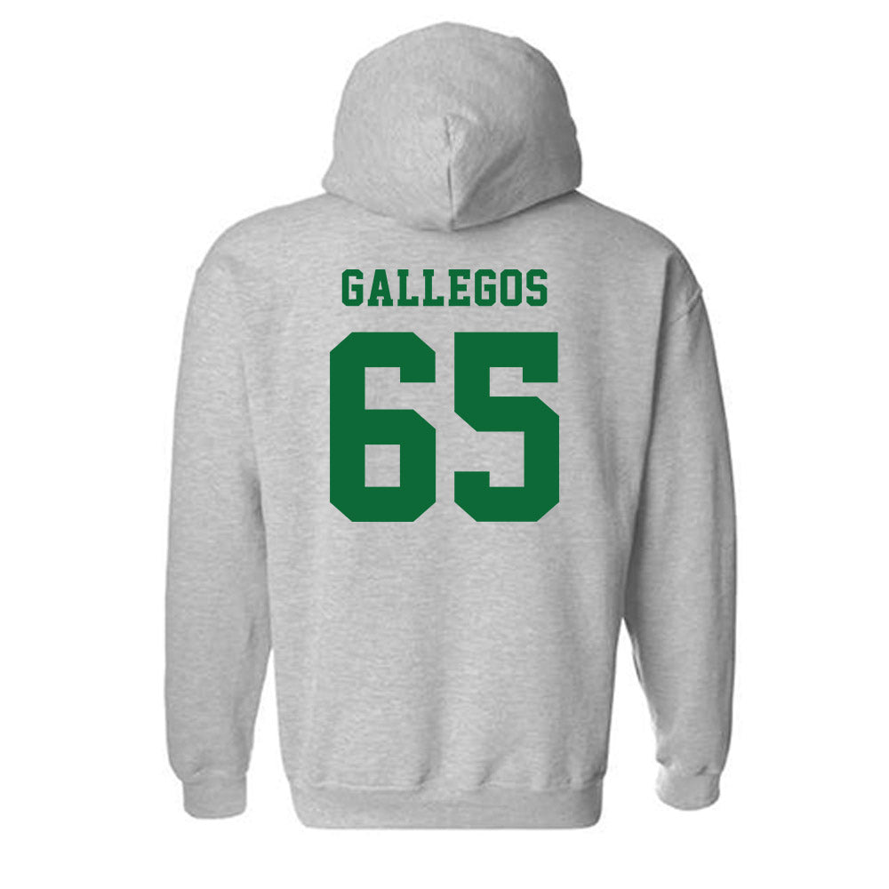 EMich - NCAA Football : Nicholas Gallegos - Classic Shersey Hooded Sweatshirt-1