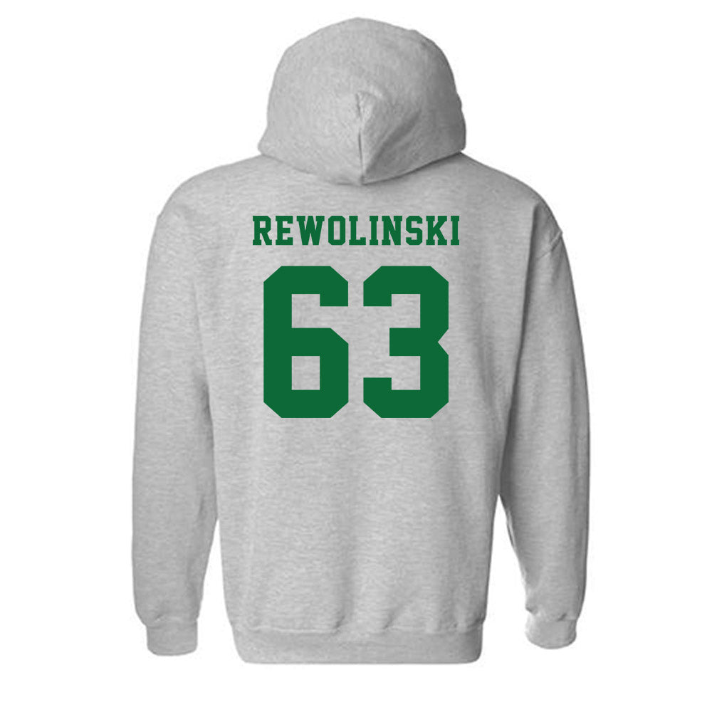 EMich - NCAA Football : Mickey Rewolinski - Classic Shersey Hooded Sweatshirt-1