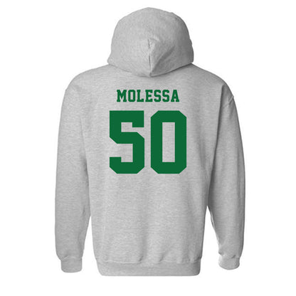 EMich - NCAA Baseball : Leewood Molessa - Classic Shersey Hooded Sweatshirt-1