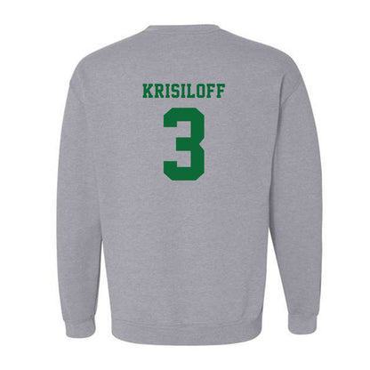 EMich - NCAA Football : Van Krisiloff - Classic Shersey Crewneck Sweatshirt-1
