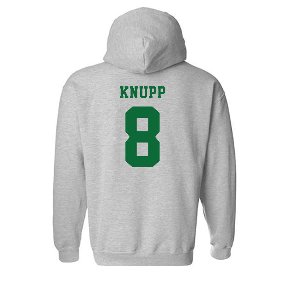 EMich - NCAA Baseball : Keegan Knupp - Classic Shersey Hooded Sweatshirt-1