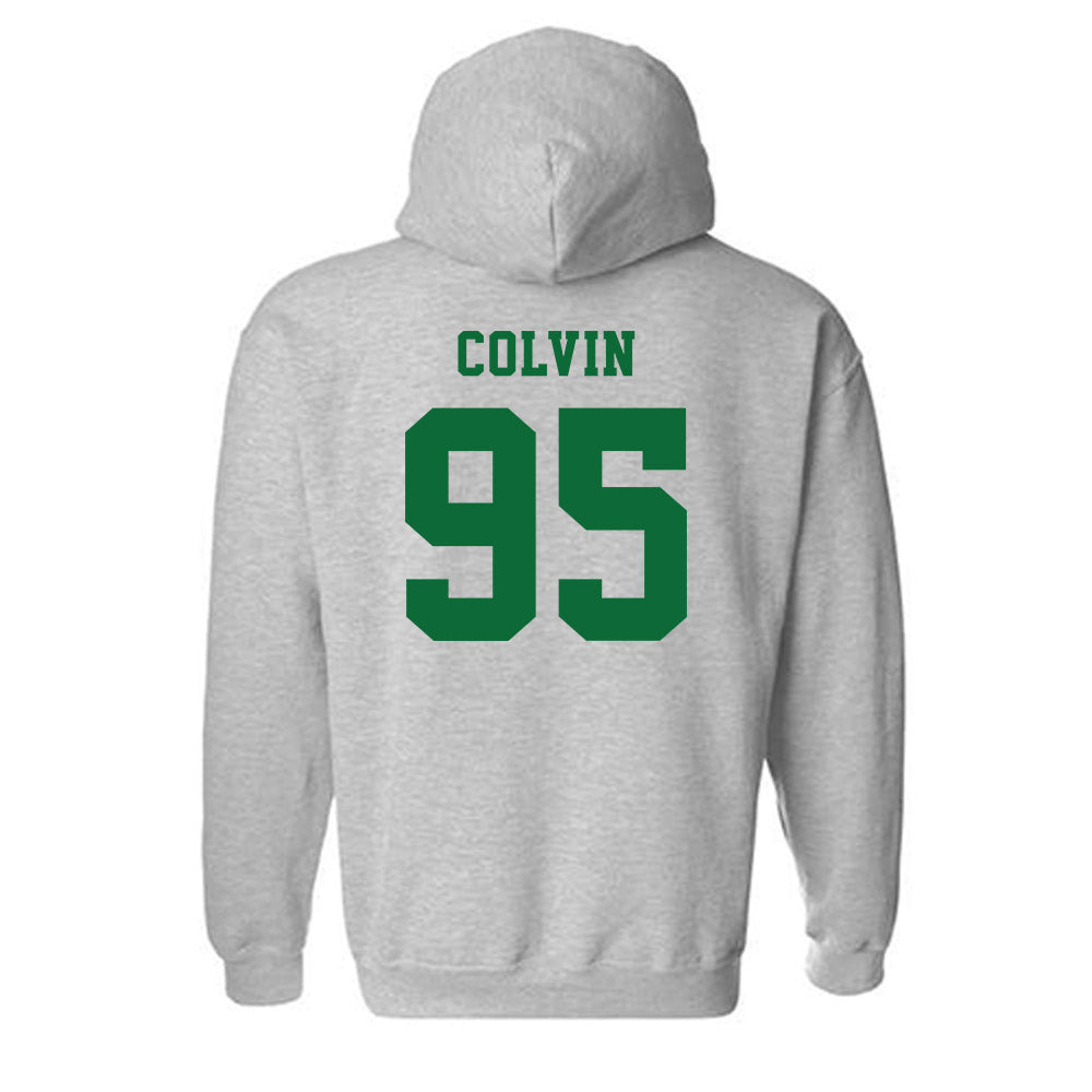 EMich - NCAA Football : Milan Colvin - Classic Shersey Hooded Sweatshirt-1