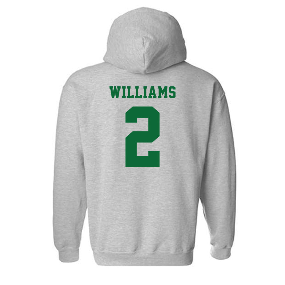 EMich - NCAA Baseball : TJ Williams - Classic Shersey Hooded Sweatshirt-1