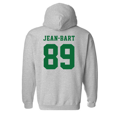 EMich - NCAA Football : Carl Jean-bart - Classic Shersey Hooded Sweatshirt-1