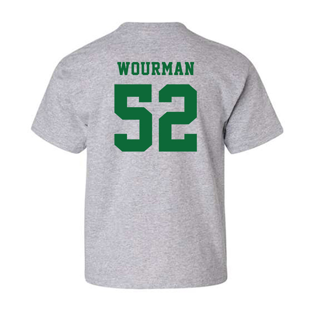 EMich - NCAA Football : Richardo Wourman - Classic Shersey Youth T-Shirt-1