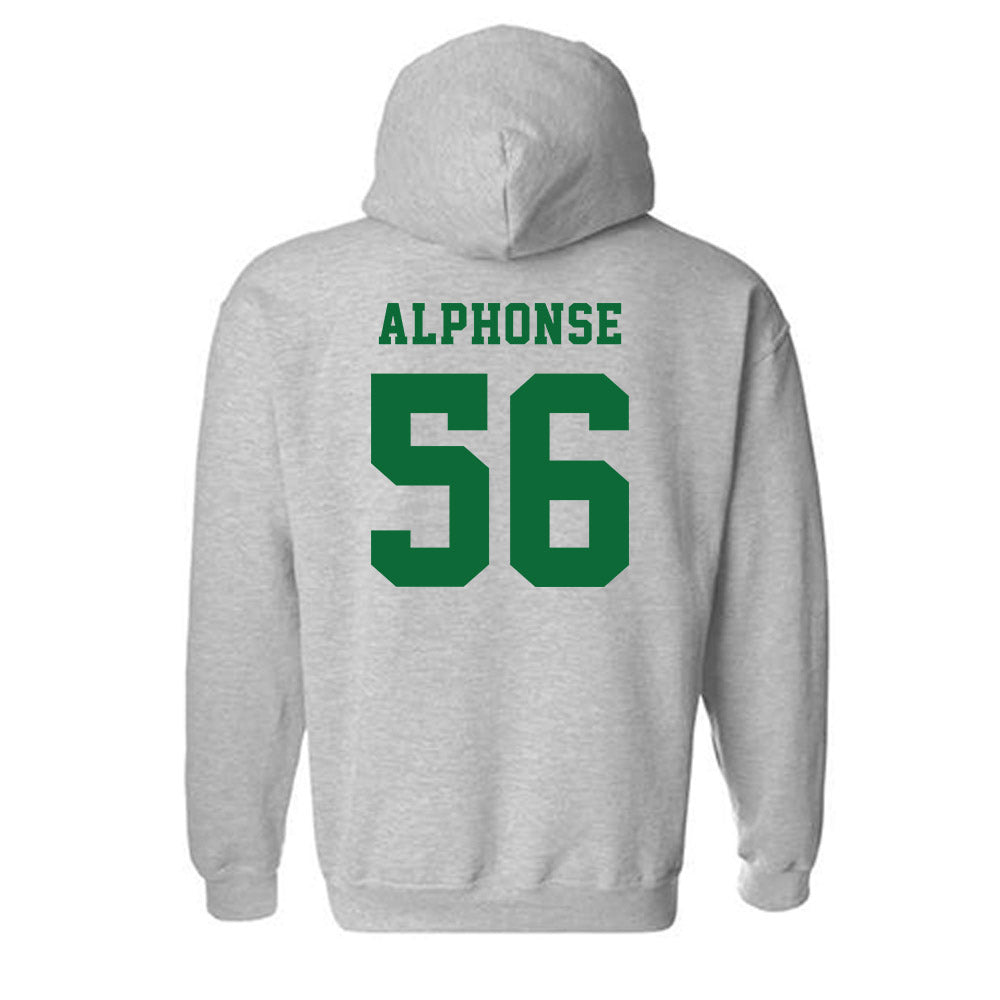 EMich - NCAA Football : Rj Alphonse - Classic Shersey Hooded Sweatshirt-1